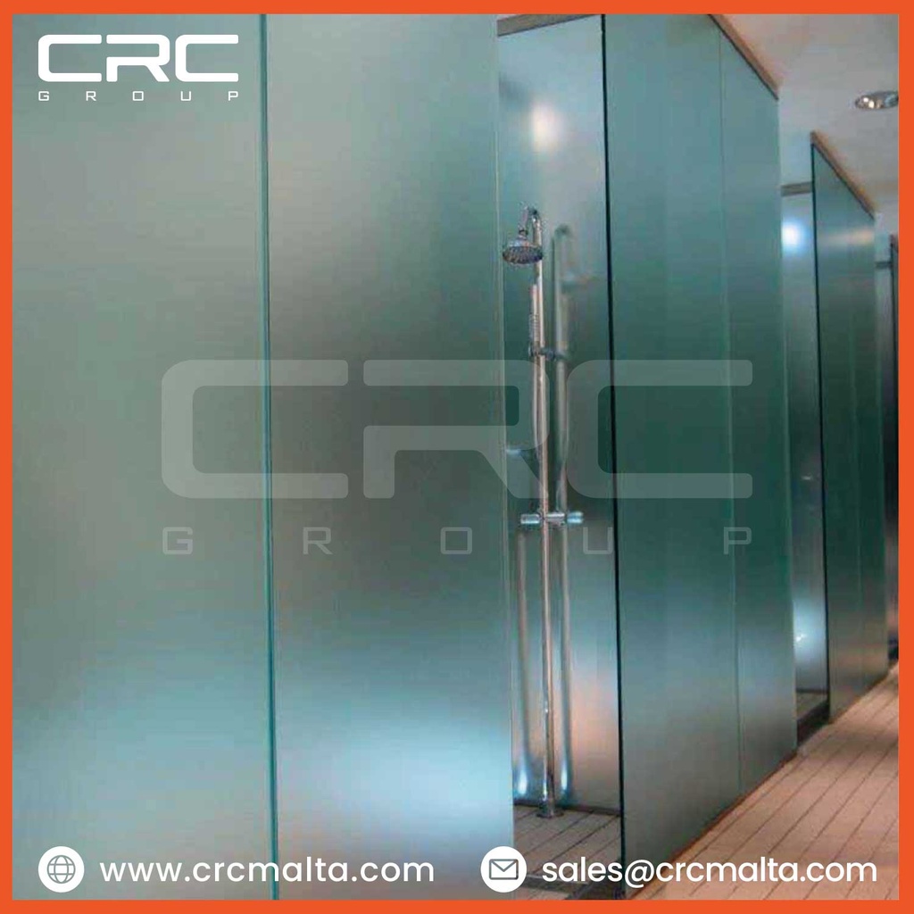 CRC W/C Glass Partition System