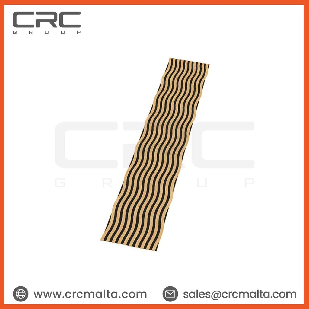 Curved Corrugated Slatted Acoustic Panels