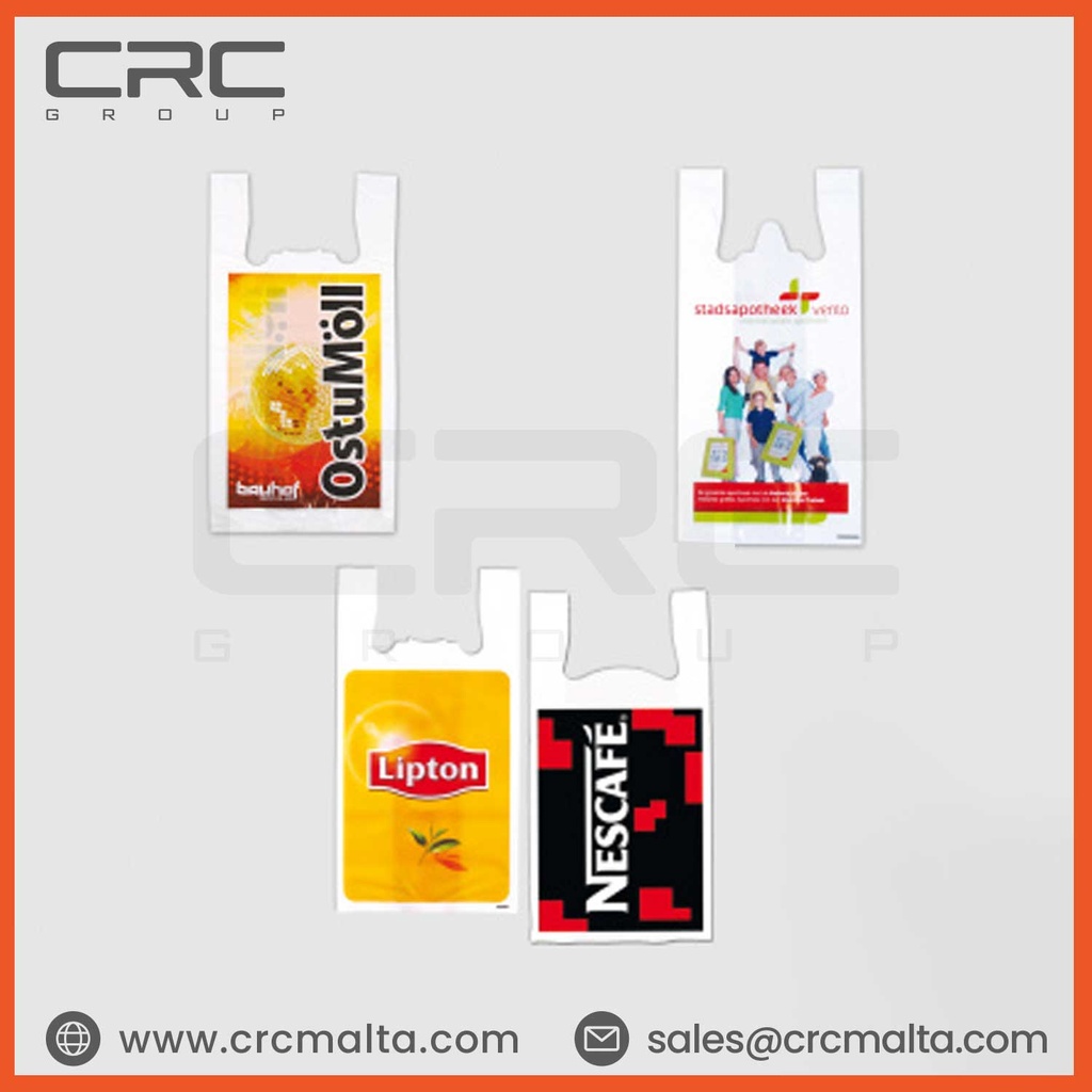 CRC T-shirt Plastic Bags