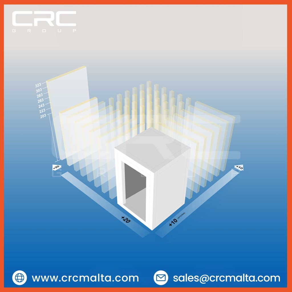 CRC Multi PVC Fully Modular Cold Rooms