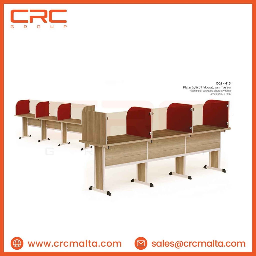 CRC Platin Triple, Language Laboratory Table