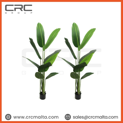 CRC Artificial Tree with Banana Leaf - PT002