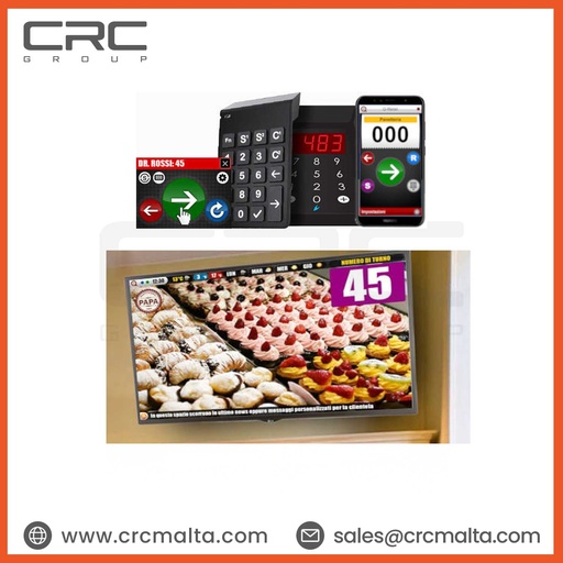 CRC Queue Management Systems Q-Retail